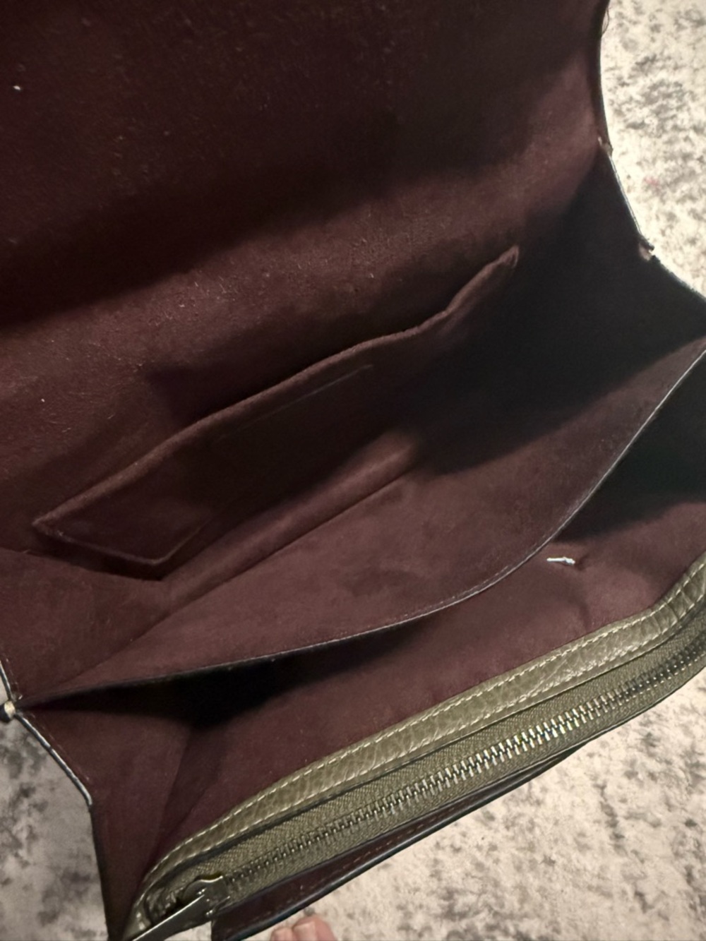 Coach Klare suede and leather Crossbody Bag - Picture 7 of 16